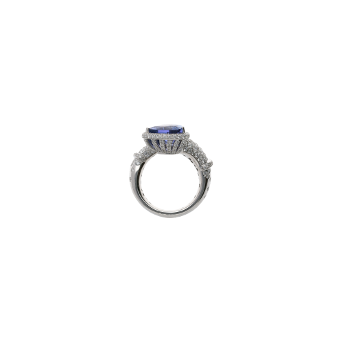 Accedi alla scheda di Bartorelli Italian Jewels ANELLO IN ORO BIANCO CON TANZANITE CUORE E PAVE' DI DIAMANTI - PU4800A
