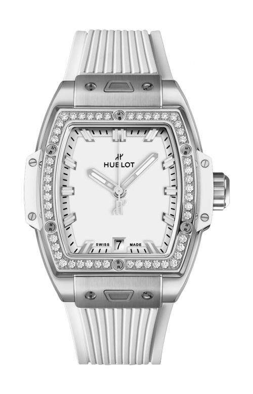 Accedi alla scheda di Hublot SPIRIT OF BIG BANG TITANIUM WHITE DIAMONDS 39 MM - 662.NE.2010.RW.1204