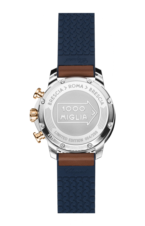 Accedi alla scheda di Chopard MILLE MIGLIA GTS 44 MM, AUTOMATICO, LUCENT STEEL&trade;, ORO ROSA - LIMITED EDITION - 168571