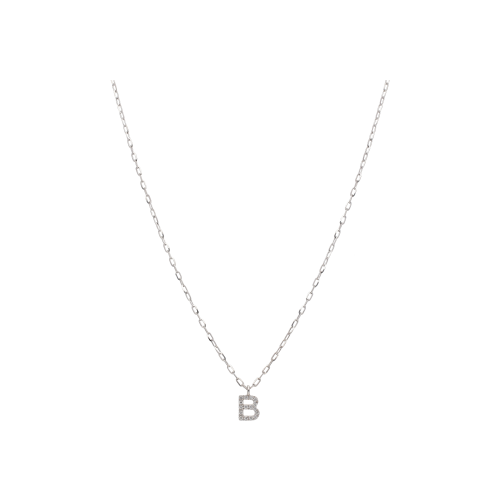 Accedi al prodotto correlato Bartorelli Italian Jewels COLLANA ORO BIANCO CON CIONDOLO LETTERA B IN DIAMANTI TAGLIO BRILLANTE - BACO0025
