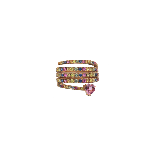 Accedi al prodotto correlato Bartorelli Italian Jewels ANELLO IN ORO ROSA CON ZAFFIRI MULTICOLOR - KR1217/MS