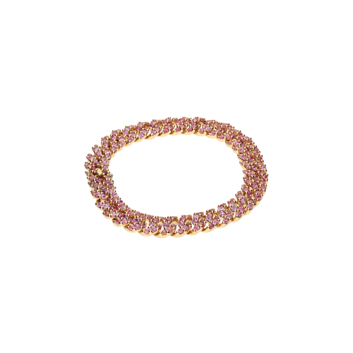 Accedi al prodotto correlato Bartorelli Italian Jewels BRACCIALE GROUMETTE IN ORO ROSA E ZAFFIRI ROSA - 089-114NS-OR-ZR
