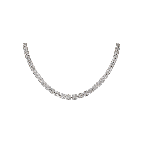 Accedi alla scheda di Bartorelli Italian Jewels COLLANA TENNIS A ROSETTE IN ORO BIANCO E DIAMANTI - 1GA0270234/2