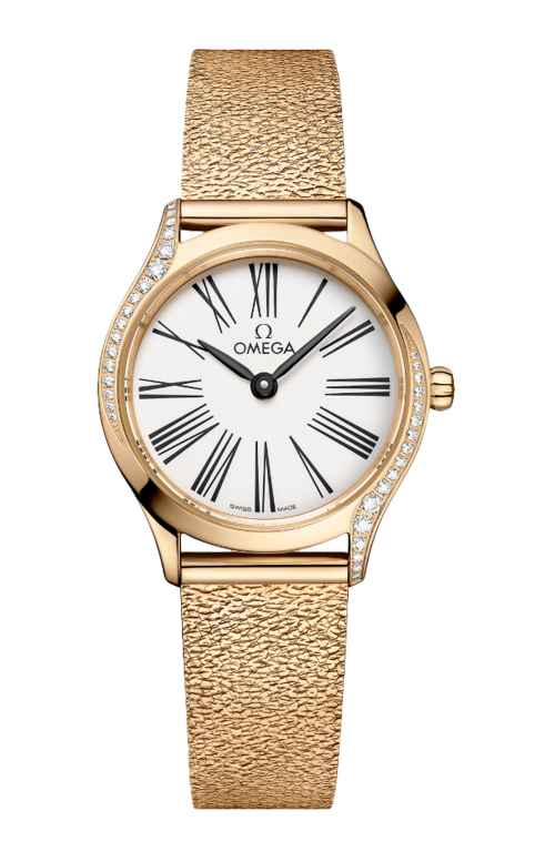 Accedi alla scheda di Omega DE VILLE MINI TR&Eacute;SOR 26 MM, ORO MOONSHINE&trade; SU ORO MOONSHINE&trade; - 428.55.26.60.04.001