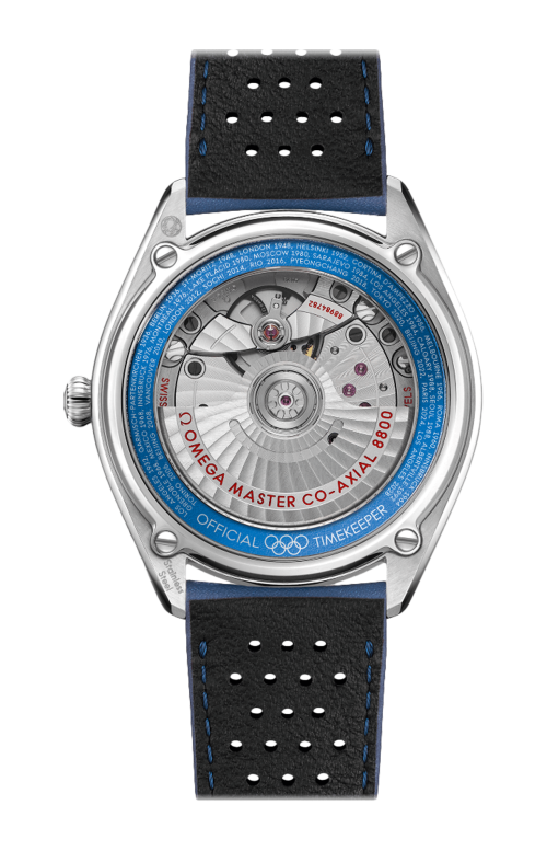 Accedi alla scheda di Omega SEAMASTER OLYMPIC OFFICIAL TIMEKEEPER 39,5 MM, ACCIAIO SU PELLE - LIMITED EDITION - 522.32.40.20.01.001