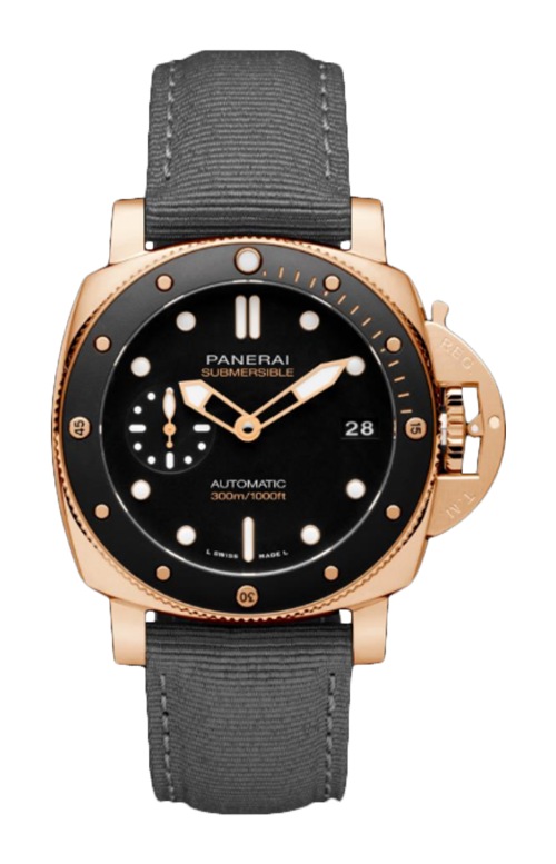 Accedi alla scheda di Panerai SUBMERSIBLE GOLDTECH&trade; 42 MM - DOPPIO CINTURINO - PAM02164