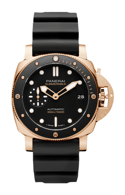 Accedi alla scheda di Panerai SUBMERSIBLE GOLDTECH&trade; 42 MM - DOPPIO CINTURINO - PAM02164