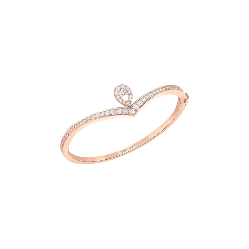 Accedi alla scheda di Chaumet CHAUMET - BRACCIALE JOS&Eacute;PHINE AIGRETTE IN ORO ROSA E PAVE' DI DIAMANTI - 082536 - 082536