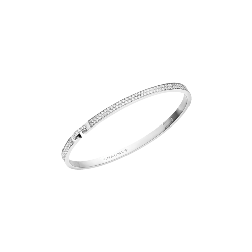 Accedi alla scheda di Chaumet CHAUMET - BRACCIALE LIENS &Eacute;VIDENCE IN ORO BIANCO E PAV&Eacute; DI  DIAMANTI - 083554 - 083554