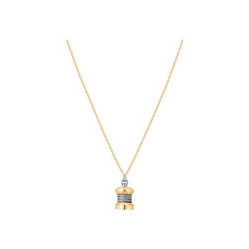 Accedi alla scheda di Fred PENDENTE FORCE 10 WINCH MODELLO PICCOLO IN ORO GIALLO E ACCIAIO - 3B0301 - 3B0301