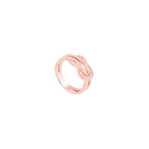 Accedi alla scheda di Fred ANELLO CHANCE INFINIE MODELLO MEDIO IN ORO ROSA E DIAMANTI - 4B0871 - 4B0871