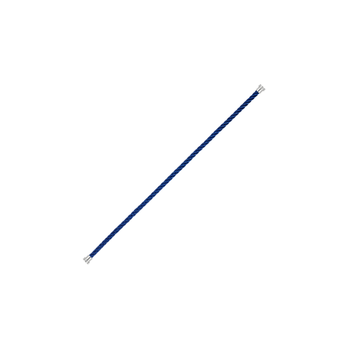 Accedi alla scheda di Fred CABLE BLU NAVY PER BRACCIALE MODELLO MEDIO IN ORO BIANCO - 6B1059 - 6B1059