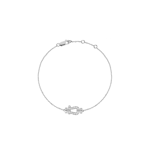 Accedi alla scheda di Fred BRACCIALE FORCE 10 IN ORO BIANCO CON DIAMANTI MISURA PICCOLA -  6B1127 - 6B1127