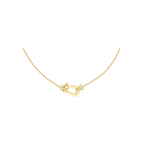 Accedi alla scheda di Fred COLLANA FORCE 10 MODELLO MEDIO IN ORO GIALLO CON DIAMANTI  - 7B0236 - 7B0236