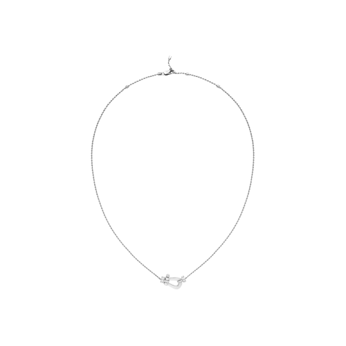 Accedi alla scheda di Fred COLLANA FORCE 10 MODELLO MEDIO IN ORO BIANCO CON DIAMANTI  - 7B0238 - 7B0238