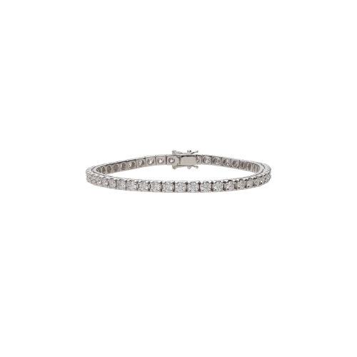 Accedi alla scheda di Bartorelli Italian Jewels BRACCIALE TENNIS IN ORO BIANCO E DIAMANTI BIANCHI - 179-GRIF-48D