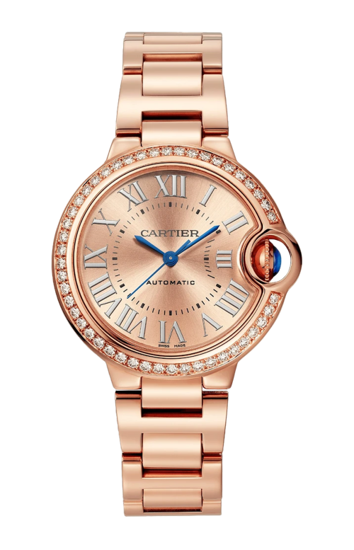 Accedi alla scheda di Cartier BALLON BLEU DE CARTIER 33 MM, AUTOMATICO, ORO ROSA, DIAMANTI - WJBB0077