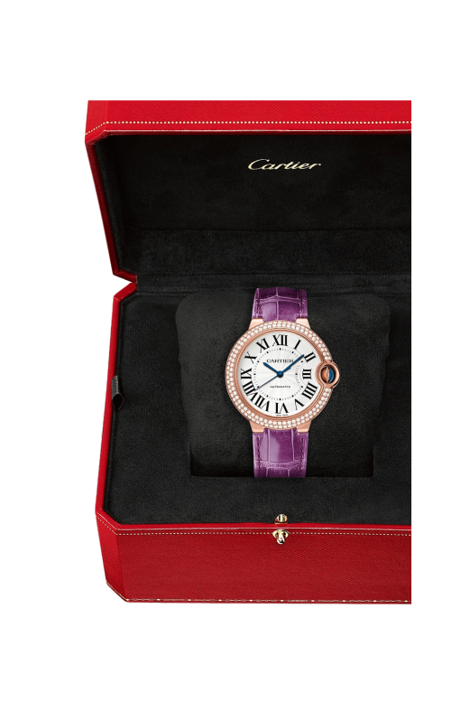 Accedi alla scheda di Cartier BALLON BLEU DE CARTIER 36 MM, AUTOMATICO, ORO ROSA, DIAMANTI - WJBB0050