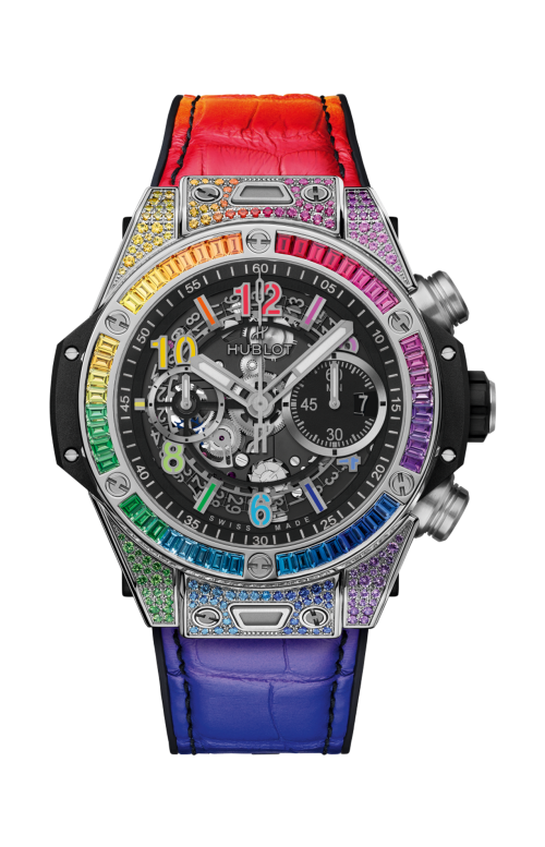 Accedi alla scheda di Hublot BIG BANG UNICO TITANIUM RAINBOW 44 MM - 421.NX.1117.LR.0999