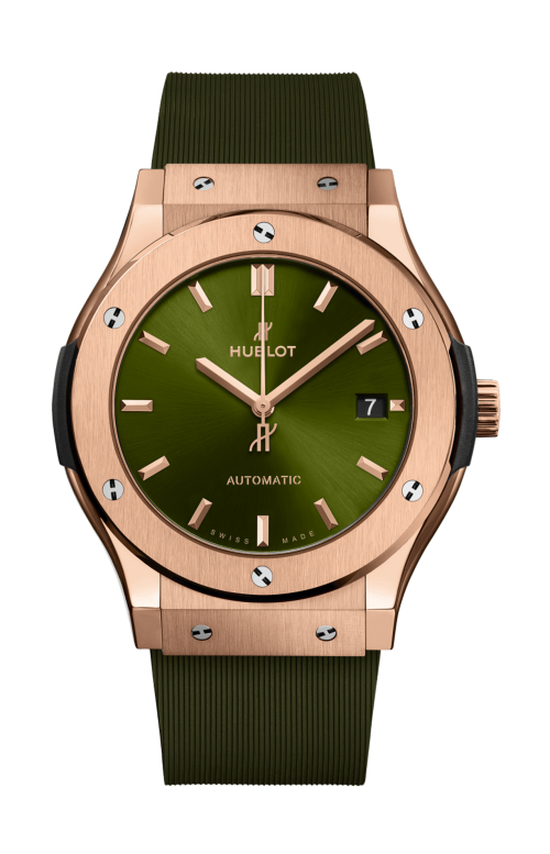 Accedi alla scheda di Hublot CLASSIC FUSION KING GOLD GREEN 45 MM - 511.OX.8980.RX