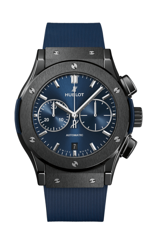 Accedi al prodotto correlato Hublot CLASSIC FUSION CERAMIC BLUE CHRONOGRAPH 45 MM - 521.CM.7170.RX