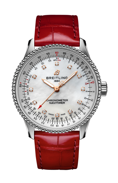 Accedi alla scheda di Breitling NAVITIMER AUTOMATIC 35 - A17395211A1P6