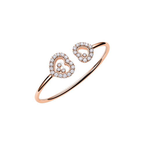 Accedi al prodotto correlato Chopard CHOPARD - BRACCIALE HAPPY DIAMONDS IN ORO ROSA - 85A615-5001 - 85A615
