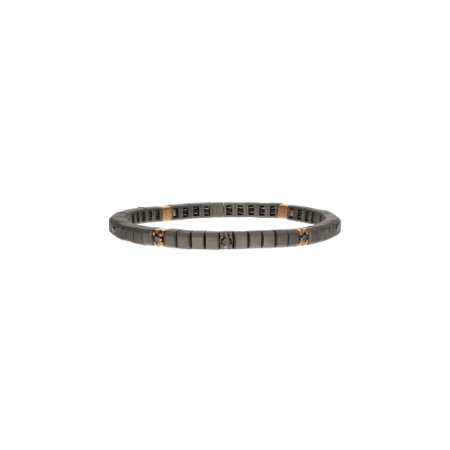 Accedi al prodotto correlato Mano | J . BRACCIALE TENNIS  LOOP IN TITANIO, ORO ROSSO 18 KT E DIAMANTI BLACK - TENBRT11B4RGBR5PT - TENBRT11B4RGBR5PT