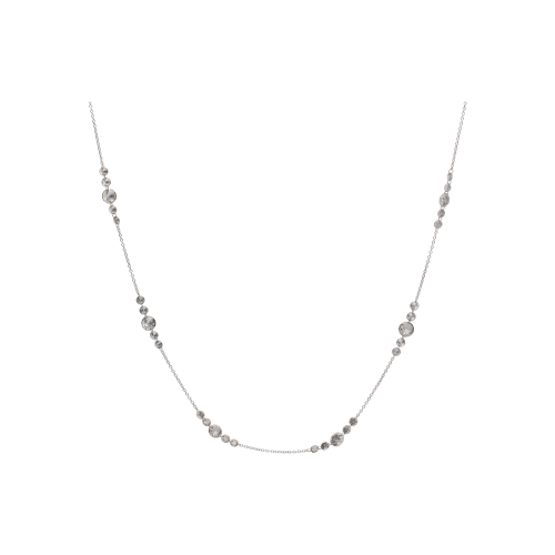 Accedi alla scheda di Bartorelli Italian Jewels COLLANA IN ORO BIANCO CON DIAMANTI GRIGI - C065/7/2-S0