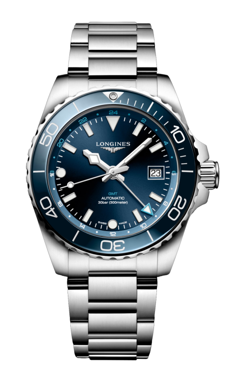 Accedi al prodotto correlato Longines HYDROCONQUEST GMT 41 MM - L3.790.4.96.6