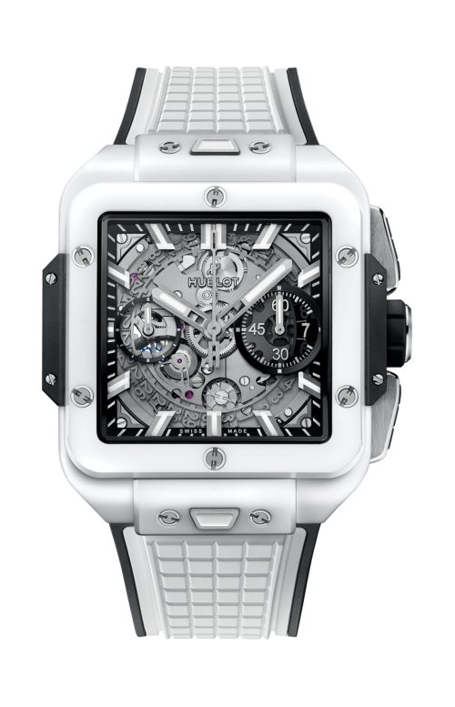 Accedi alla scheda di Hublot SQUARE BANG UNICO WHITE CERAMIC 42 MM - 821.HX.0170.RX