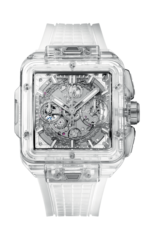 Accedi alla scheda di Hublot SQUARE BANG UNICO SAPPHIRE 42 MM - 821.JX.0120.RT
