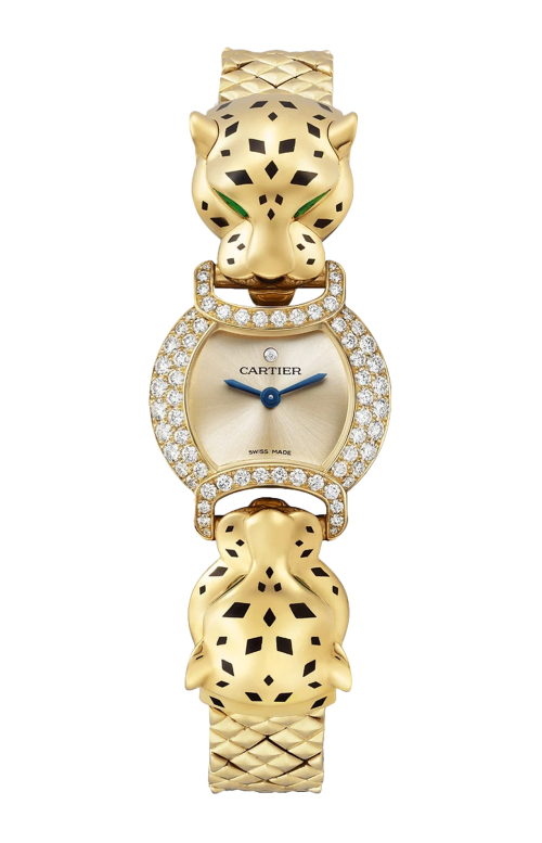 Accedi alla scheda di Cartier LA PANTH&Egrave;RE DE CARTIER, ORO GIALLO, DIAMANTI, TSAVORITE, QUARZO - HPI01731