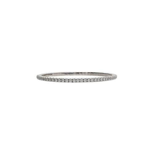 Accedi al prodotto correlato Bartorelli Italian Jewels BRACCIALE TENNIS ELASTICO IN ORO BIANCO E DIAMANTI BIANCHI - 406-BR005