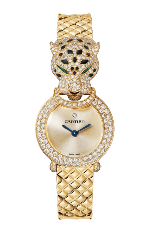 Accedi alla scheda di Cartier LA PANTH&Egrave;RE DE CARTIER, ORO GIALLO, DIAMANTI, SMERALDO, QUARZO - HPI01729