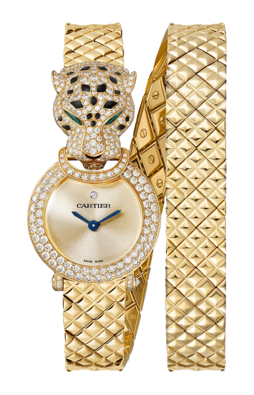 Accedi alla scheda di Cartier LA PANTH&Egrave;RE DE CARTIER, ORO GIALLO, DIAMANTI, SMERALDO, QUARZO - HPI01733