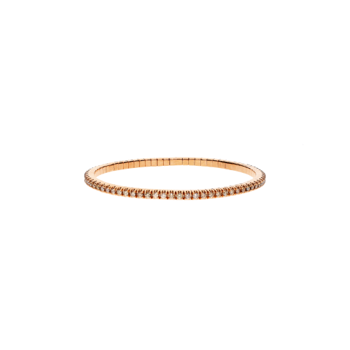 Accedi al prodotto correlato Mano | J . BRACCIALE TENNIS LOOP IN ORO ROSSO 9 KT E DIAMANTI BROWN - TENBRBORBROW9KT_74 - TENBRBORBROW9KT