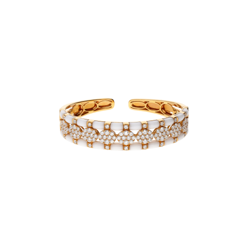 Accedi al prodotto correlato Bartorelli Italian Jewels BRACCIALE RIGIDO IN ORO ROSA , CERAMICA BIANCA E DIAMANTI - 1PU0270197/C1