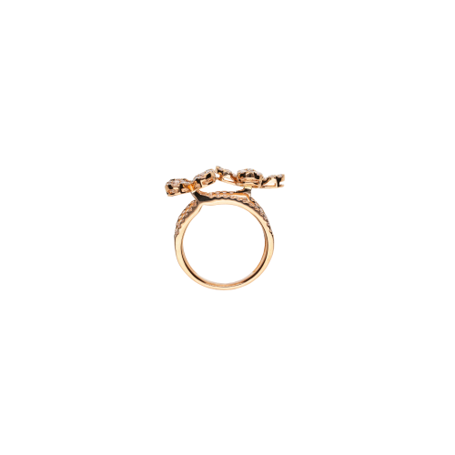 Accedi al prodotto correlato Bartorelli Italian Jewels ANELLO IN ORO ROSA E FIORI DI DIAMANTI - 1AN0271604/1