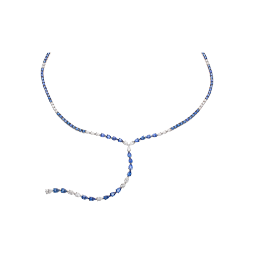 Accedi al prodotto correlato Bartorelli Italian Jewels COLLANA IN ORO BIANCO CON ZAFFIRI BLU E DIAMANTI - 1GA1790036/3