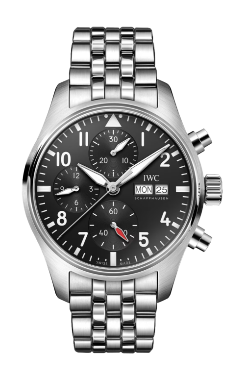 Accedi al prodotto correlato Iwc Schaffhausen PILOT&rsquo;S WATCH CHRONOGRAPH 41 - IW388113