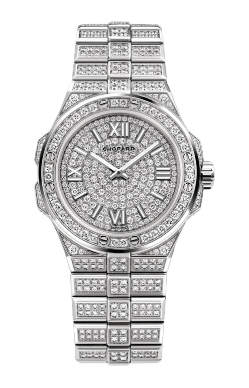 Accedi alla scheda di Chopard ALPINE EAGLE 36 MM, AUTOMATICO, ORO BIANCO ETICO, DIAMANTI - 295370