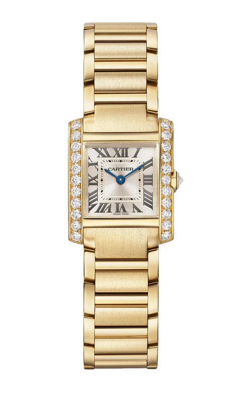 Accedi alla scheda di Cartier TANK FRAN&Ccedil;AISE, MODELLO PICCOLO, ORO GIALLO, DIAMANTI, QUARZO - WJTA0062