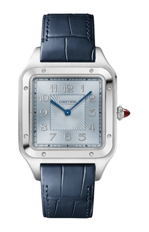 Accedi alla scheda di Cartier PREZIOSO COFANETTO SANTOS-DUMONT, MODELLO EXTRA-LARGE, PLATINO, MANUALE - LIMITED EDITION - WGSA0050