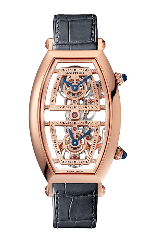 Accedi alla scheda di Cartier TONNEAU SCHELETRATO, MODELLO EXTRA LARGE, ORO ROSA, MANUALE - WHTN0013