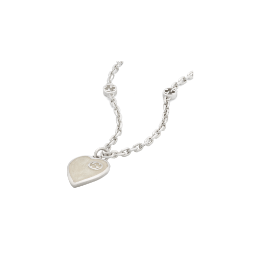 Accedi al prodotto correlato Gucci COLLANA CON PENDENTE CUORE IN ARGENTO GUCCI HEART - YBB645545003