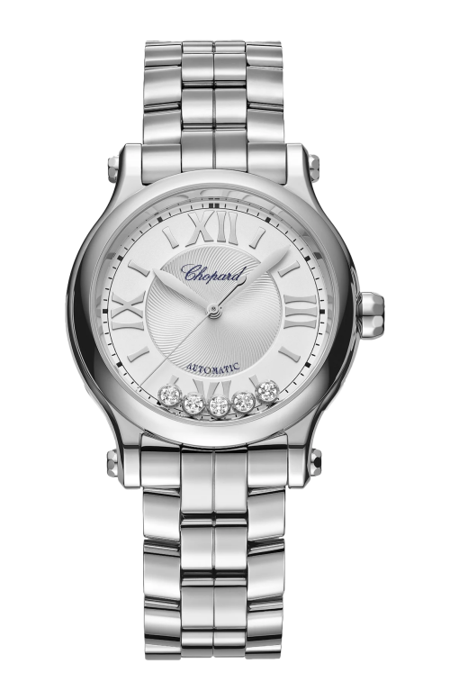 Accedi alla scheda di Chopard HAPPY SPORT 33 MM, AUTOMATICO, LUCENT STEEL&trade;, DIAMANTI - 278608
