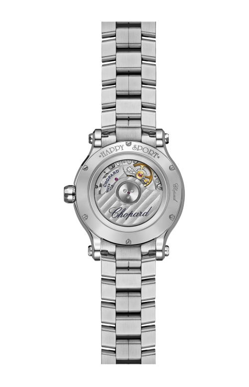 Accedi alla scheda di Chopard HAPPY SPORT 33 MM, AUTOMATICO, LUCENT STEEL&trade;, DIAMANTI - 278608