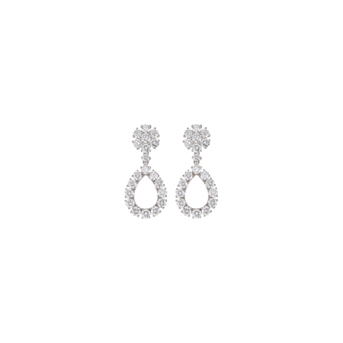 Accedi alla scheda di Chopard CHOPARD - ORECCHINI A CLIP L'HEURE DU DIAMANT IN ORO BIANCO E DIAMANTI - 849067