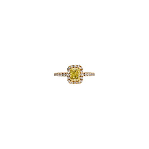 Accedi alla scheda di Bartorelli Italian Jewels ANELLO SOLITARIO IN ORO ROSA CON DIAMANTE FANCY LIGHT YELLOW E DIAMANTI BIANCHI - 372-3490-000